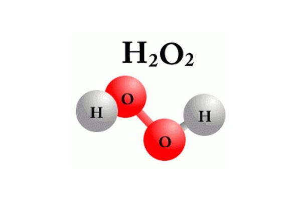 ساختار شیمیایی آب اکسیژنه