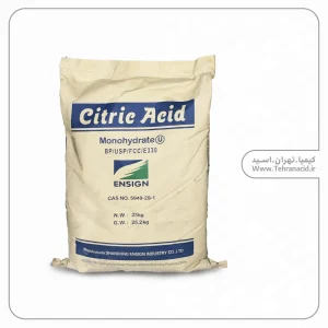اسید سیتریک آبدار 25 گیلویی