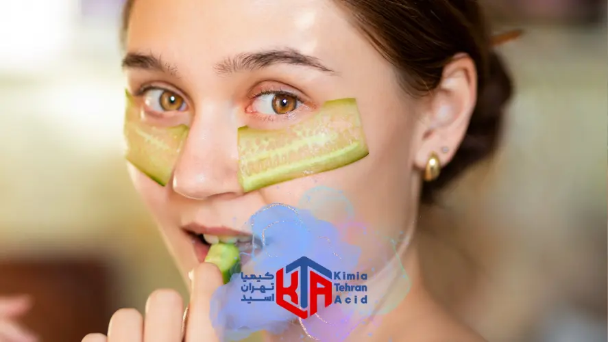 ماسک خیار و فواید بی نظیر خیار برای پوست