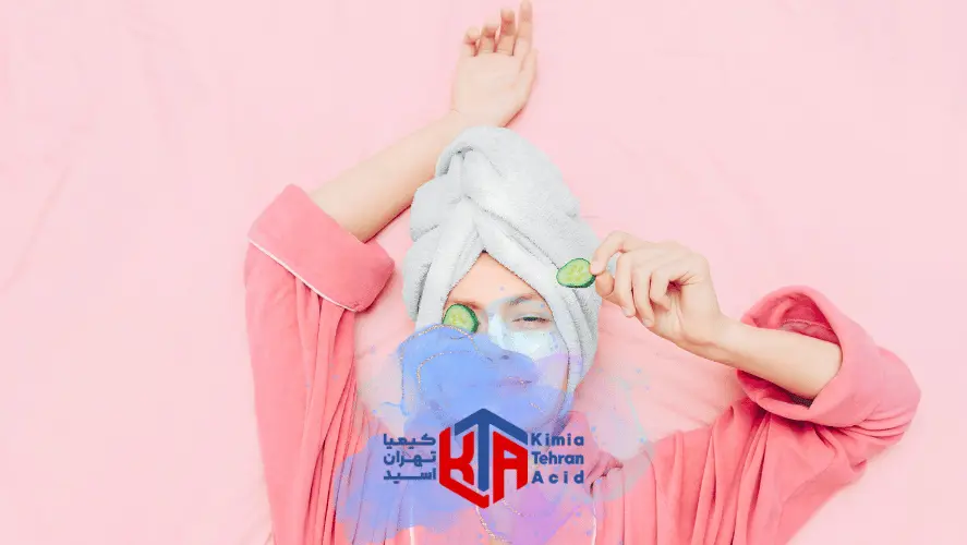 ماسک خیار به تنهایی