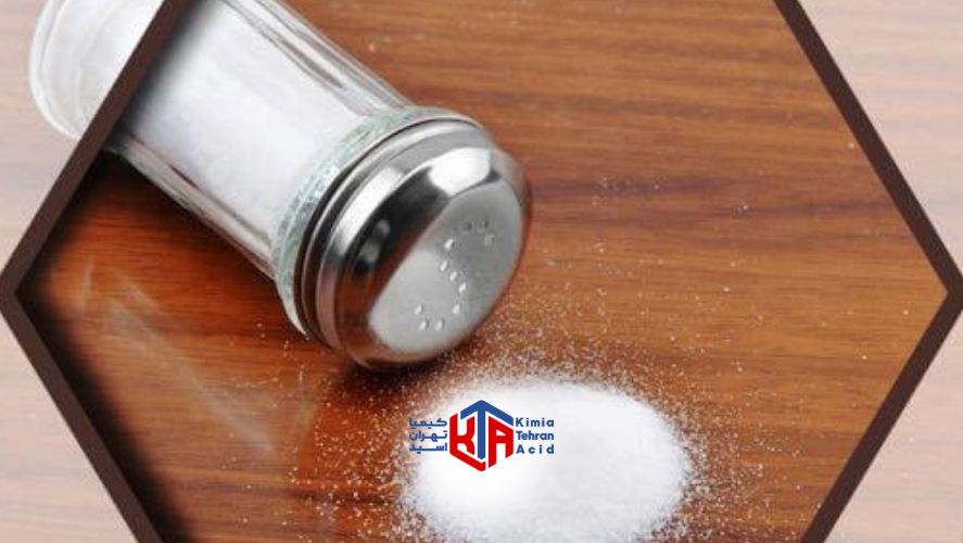 خرید اسیدکلریدیک برای تصفیه نمک سفره نیز رایج است!