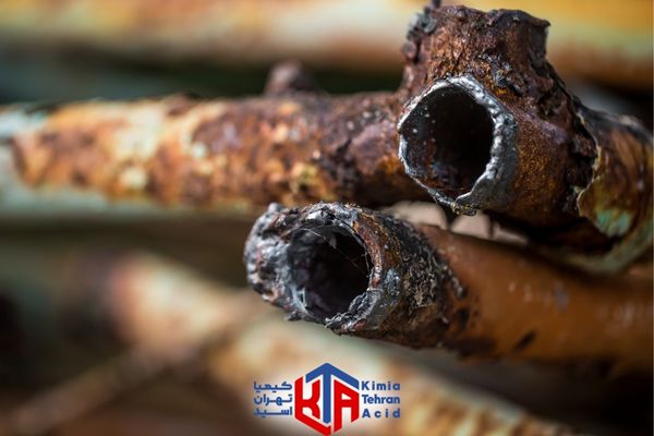 رسوب گیری ابگرمکن دیواری با جوهر نمک