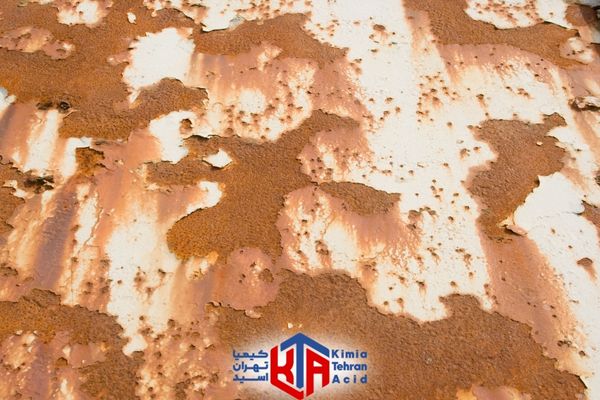 رسوب گیری ابگرمکن دیواری با جوهر نمک
