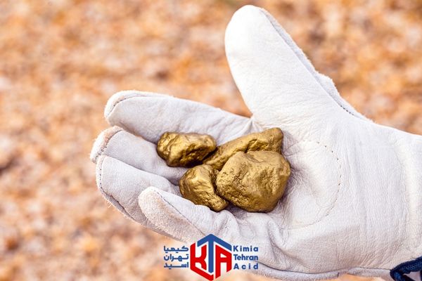 تشخیص طلا با جوهر نمک و وایتکس